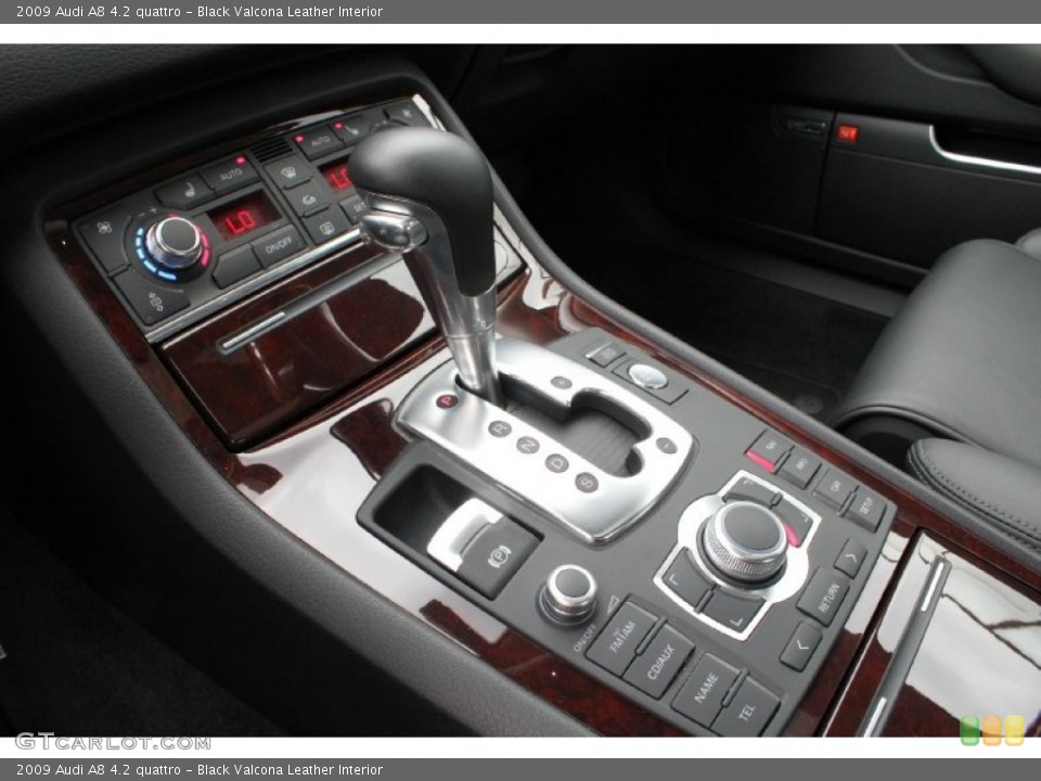 Black Valcona Leather Interior Transmission for the 2009 Audi A8 4.2 quattro #50574973
