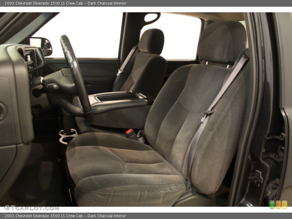 Dark Charcoal Interior Photo for the 2003 Chevrolet Silverado 1500 LS Crew Cab #50575911