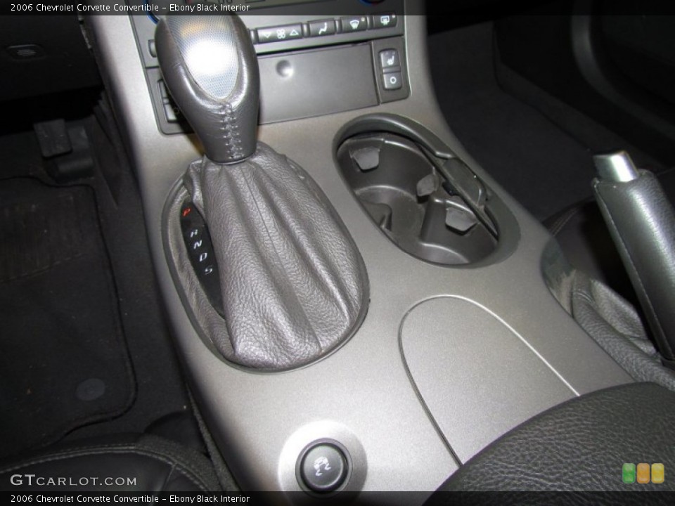 Ebony Black Interior Transmission for the 2006 Chevrolet Corvette Convertible #50579200