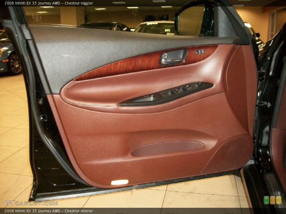 Chestnut Interior Door Panel for the 2008 Infiniti EX 35 Journey AWD #50581111