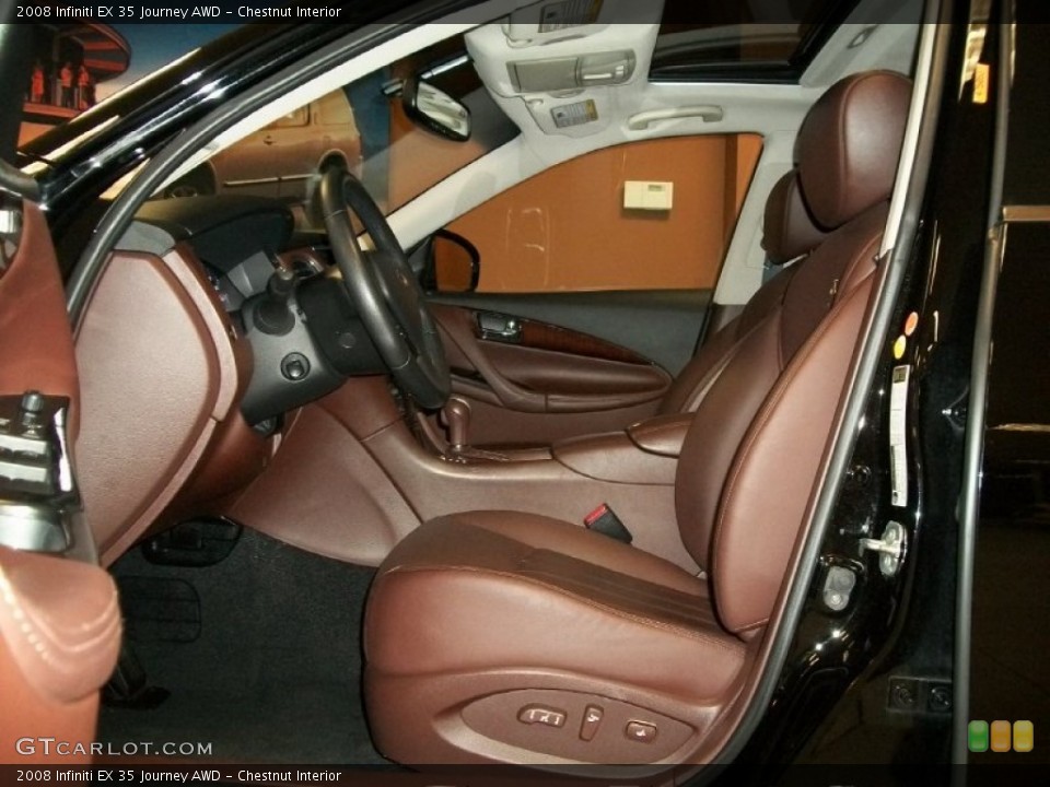 Chestnut Interior Photo for the 2008 Infiniti EX 35 Journey AWD #50581126