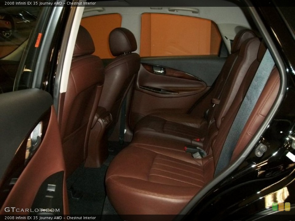 Chestnut Interior Photo for the 2008 Infiniti EX 35 Journey AWD #50581138
