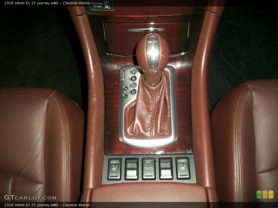 Chestnut Interior Transmission for the 2008 Infiniti EX 35 Journey AWD #50581207