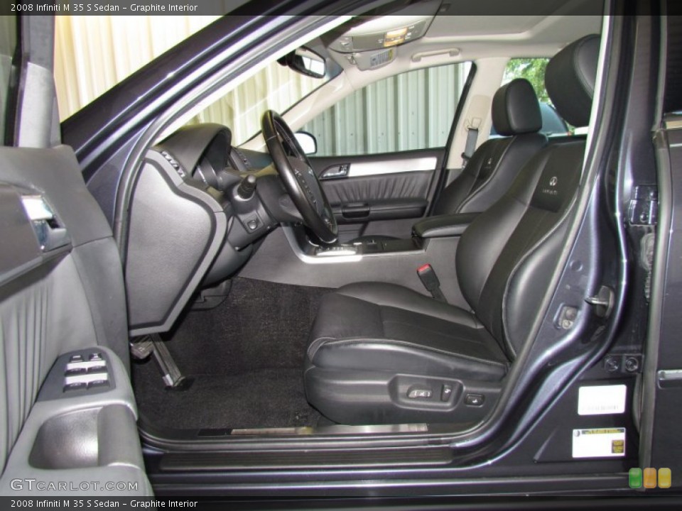 Graphite Interior Photo for the 2008 Infiniti M 35 S Sedan #50581417