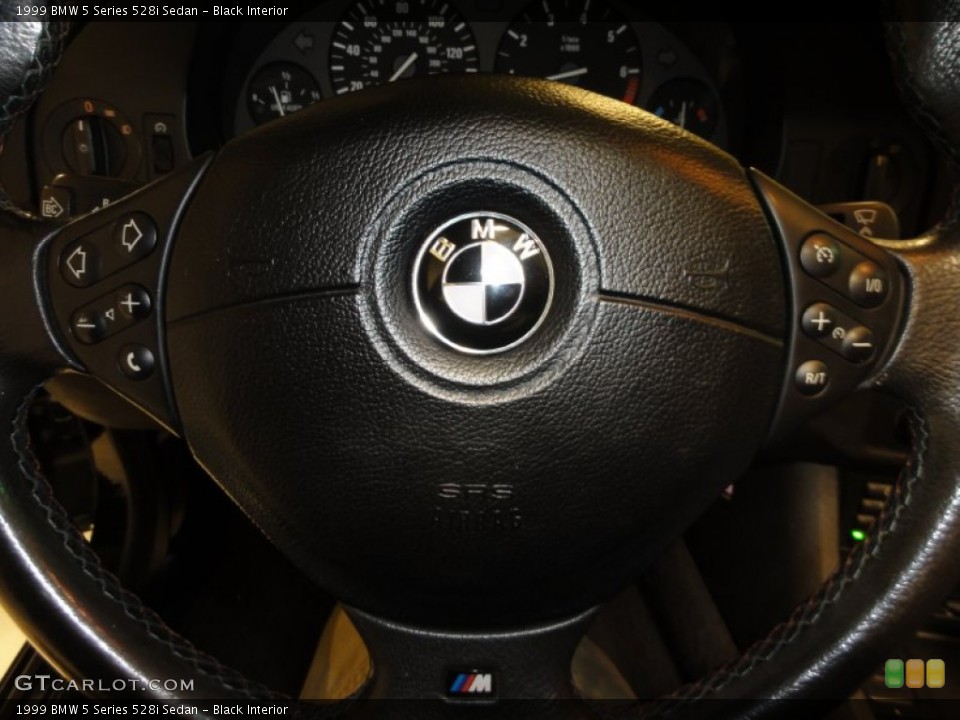 Black Interior Controls for the 1999 BMW 5 Series 528i Sedan #50581627