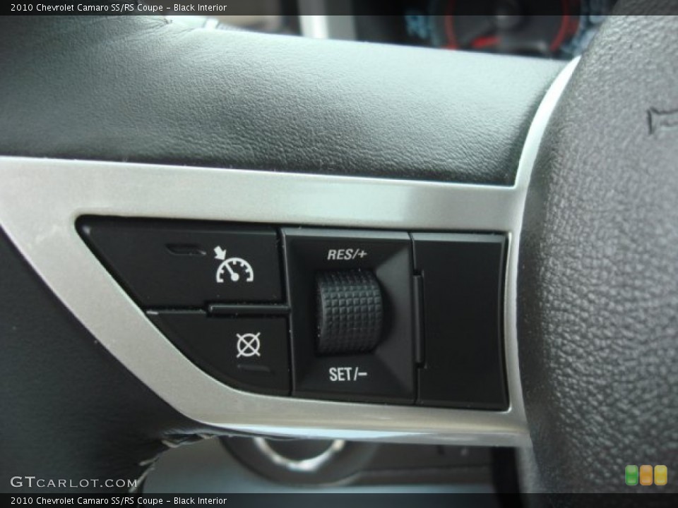 Black Interior Controls for the 2010 Chevrolet Camaro SS/RS Coupe #50582290