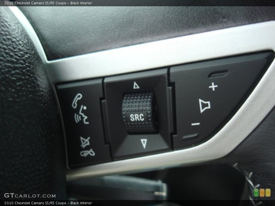 Black Interior Controls for the 2010 Chevrolet Camaro SS/RS Coupe #50582302