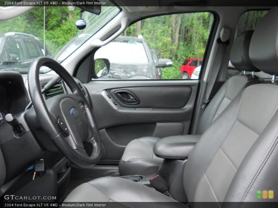 Medium/Dark Flint Interior Photo for the 2004 Ford Escape XLT V6 4WD #50585251