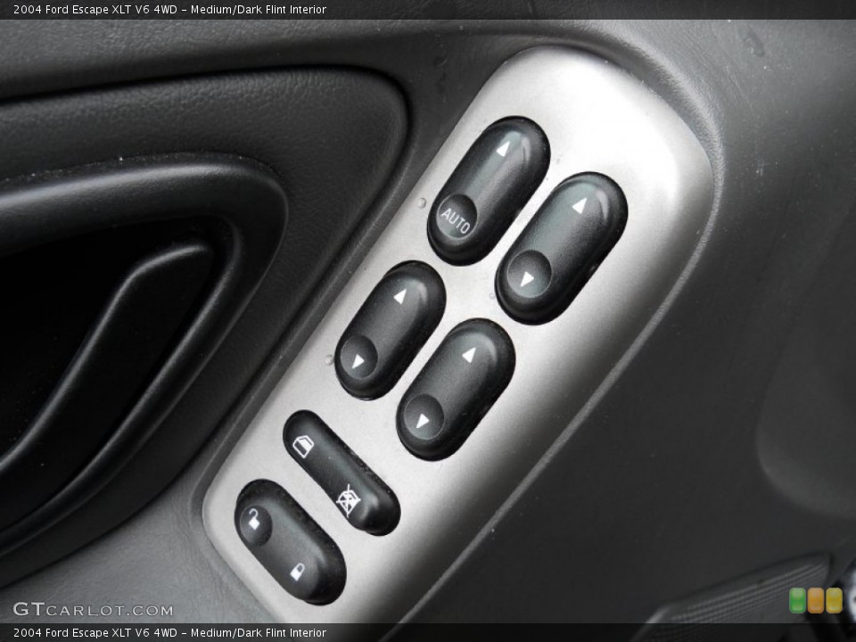 Medium/Dark Flint Interior Controls for the 2004 Ford Escape XLT V6 4WD #50585269