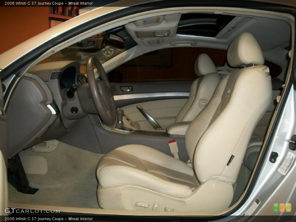 Wheat Interior Photo for the 2008 Infiniti G 37 Journey Coupe #50586584