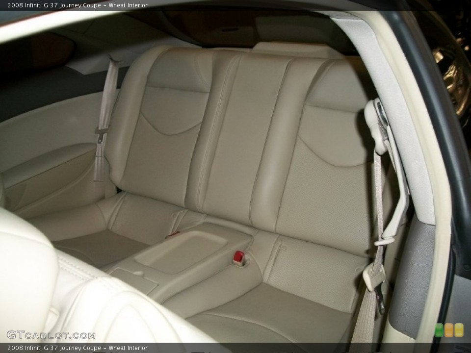 Wheat Interior Photo for the 2008 Infiniti G 37 Journey Coupe #50586596