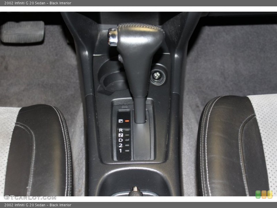 Black Interior Transmission for the 2002 Infiniti G 20 Sedan #50587073
