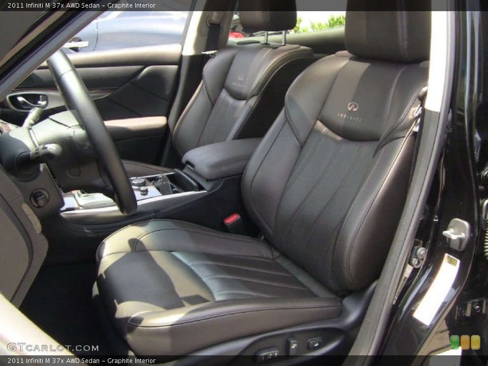 Graphite Interior Photo for the 2011 Infiniti M 37x AWD Sedan #50590346