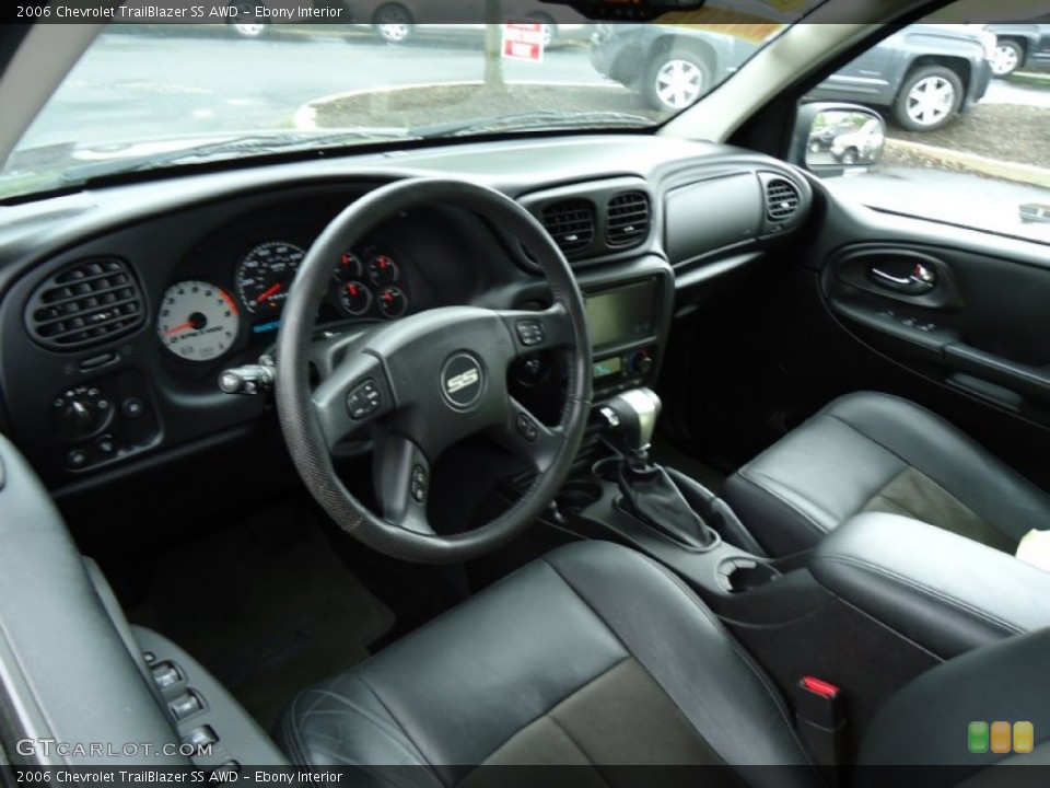 Ebony Interior Dashboard for the 2006 Chevrolet TrailBlazer SS AWD #50590433