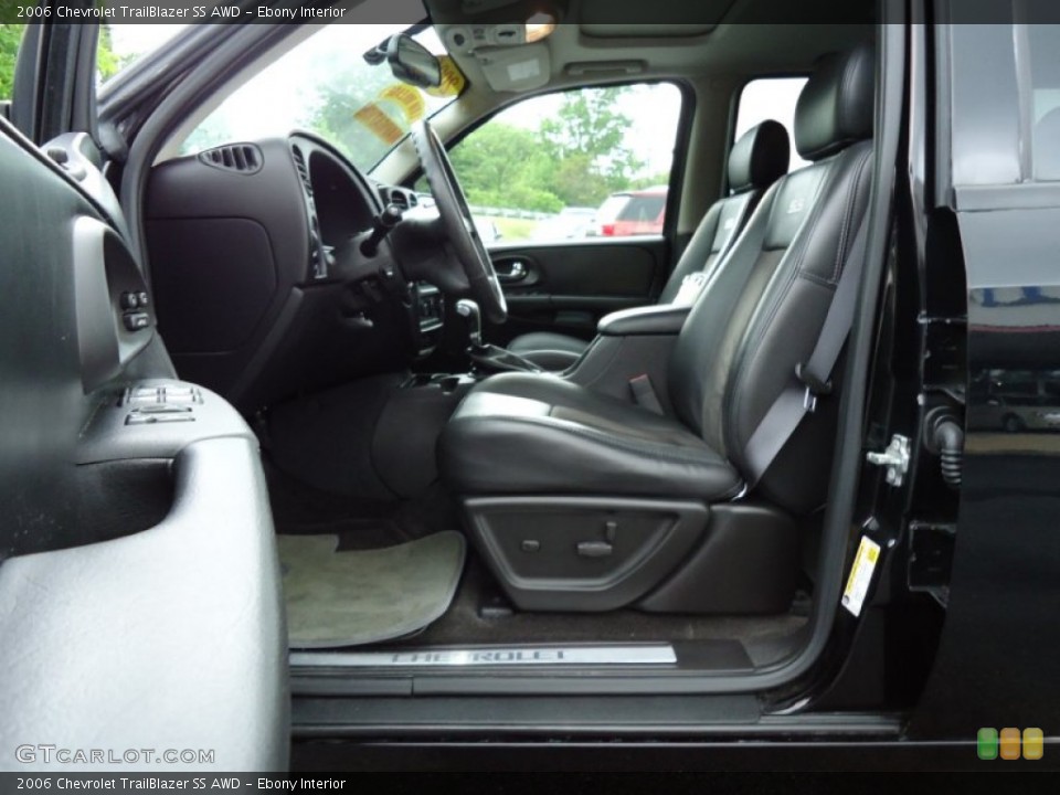 Ebony Interior Photo for the 2006 Chevrolet TrailBlazer SS AWD #50590442