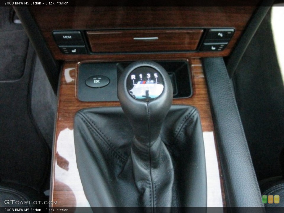 Black Interior Transmission for the 2008 BMW M5 Sedan #50591060