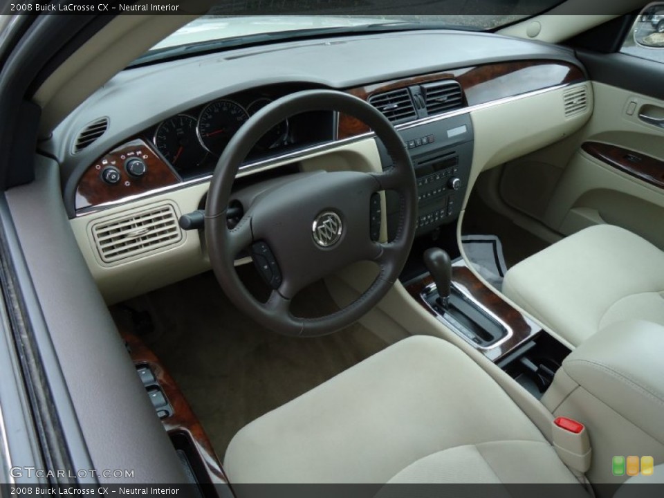 Neutral Interior Prime Interior for the 2008 Buick LaCrosse CX #50591357