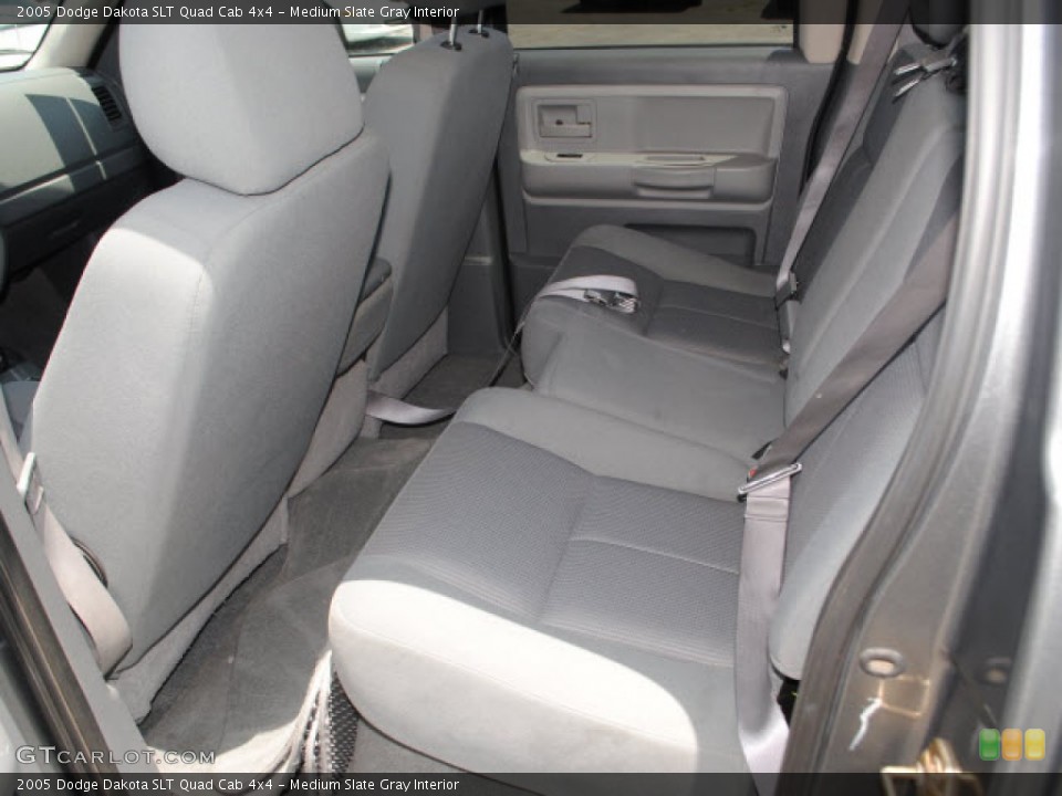 Medium Slate Gray Interior Photo for the 2005 Dodge Dakota SLT Quad Cab 4x4 #50593649