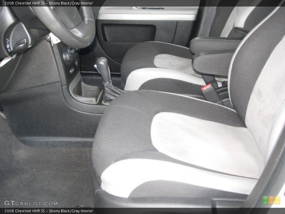 Ebony Black/Gray Interior Photo for the 2008 Chevrolet HHR SS #50596833