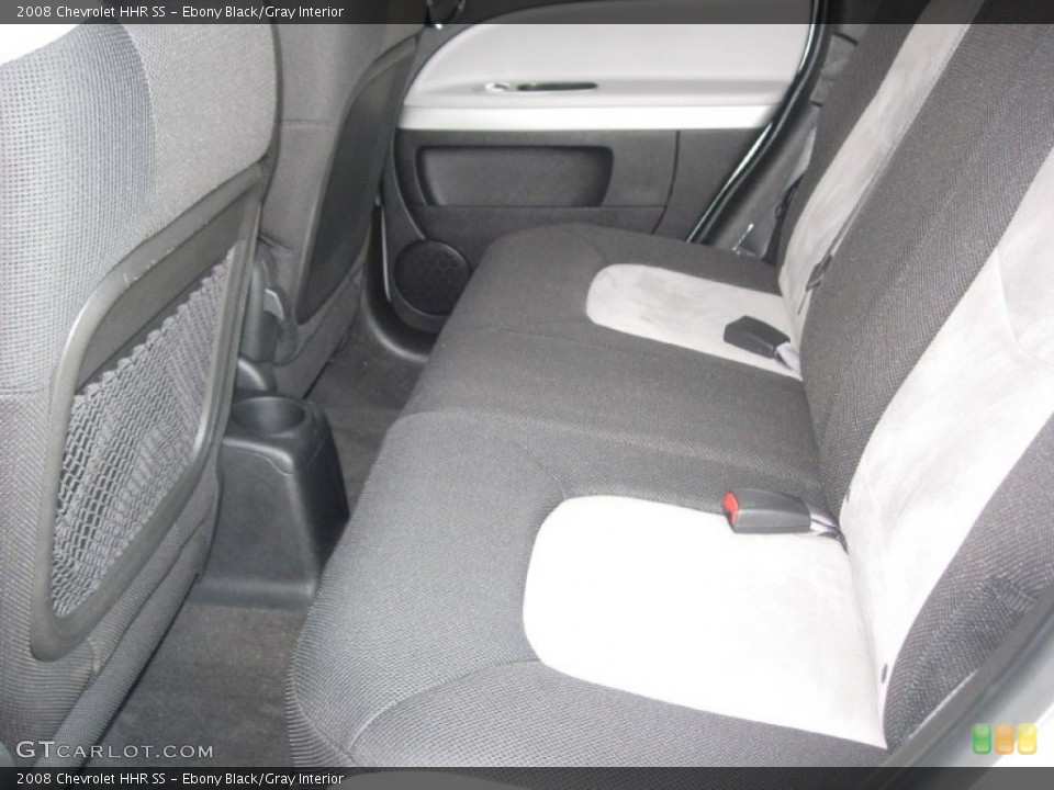 Ebony Black/Gray Interior Photo for the 2008 Chevrolet HHR SS #50596841