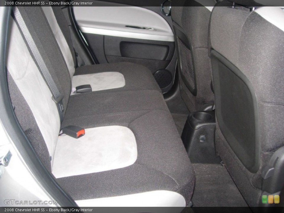 Ebony Black/Gray Interior Photo for the 2008 Chevrolet HHR SS #50596853