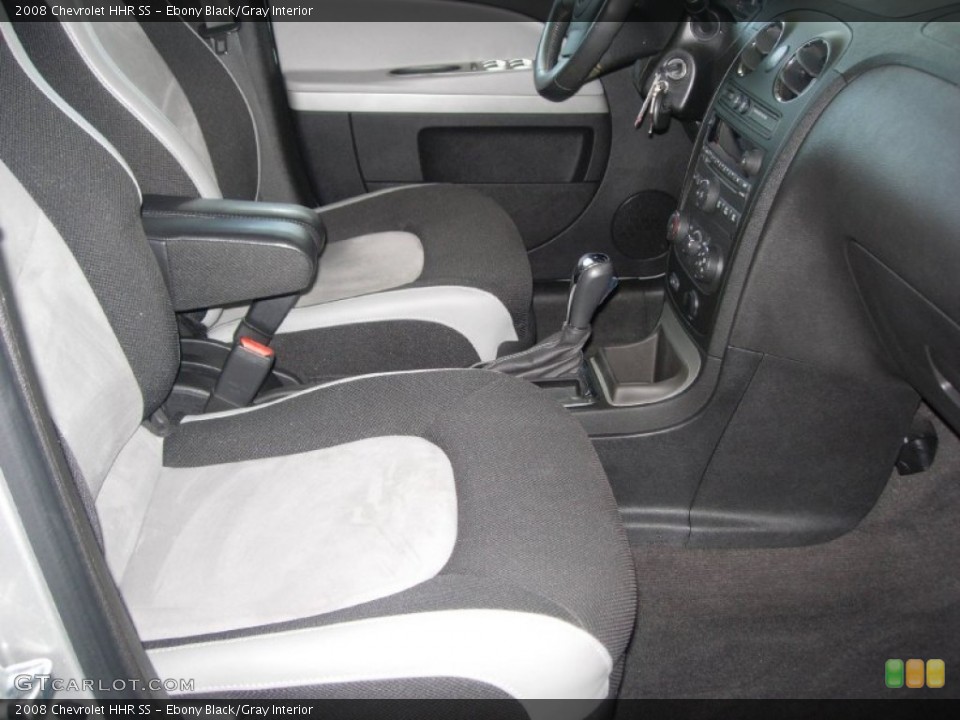 Ebony Black/Gray Interior Photo for the 2008 Chevrolet HHR SS #50596862
