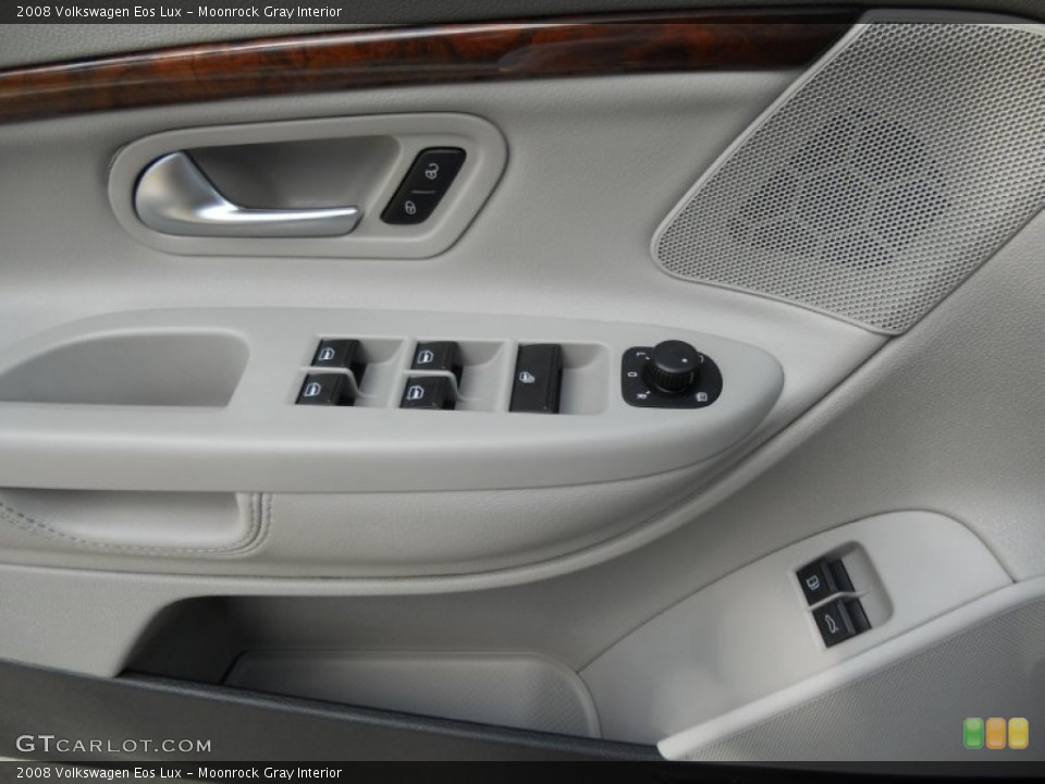 Moonrock Gray Interior Controls for the 2008 Volkswagen Eos Lux #50598821