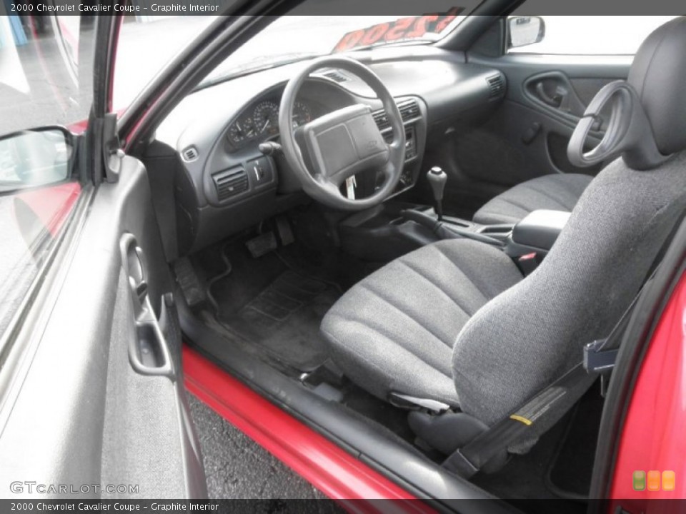Graphite Interior Photo for the 2000 Chevrolet Cavalier Coupe #50600270