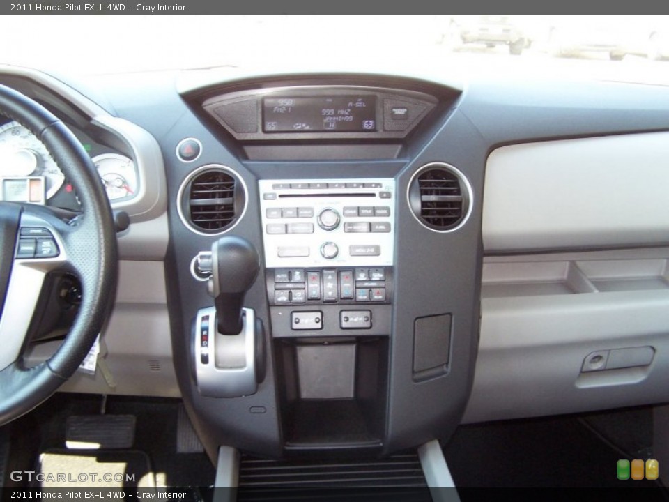 Gray Interior Controls for the 2011 Honda Pilot EX-L 4WD #50601594