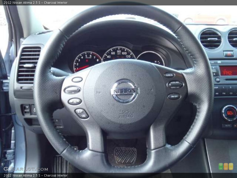 Charcoal Interior Steering Wheel for the 2012 Nissan Altima 2.5 S #50601795