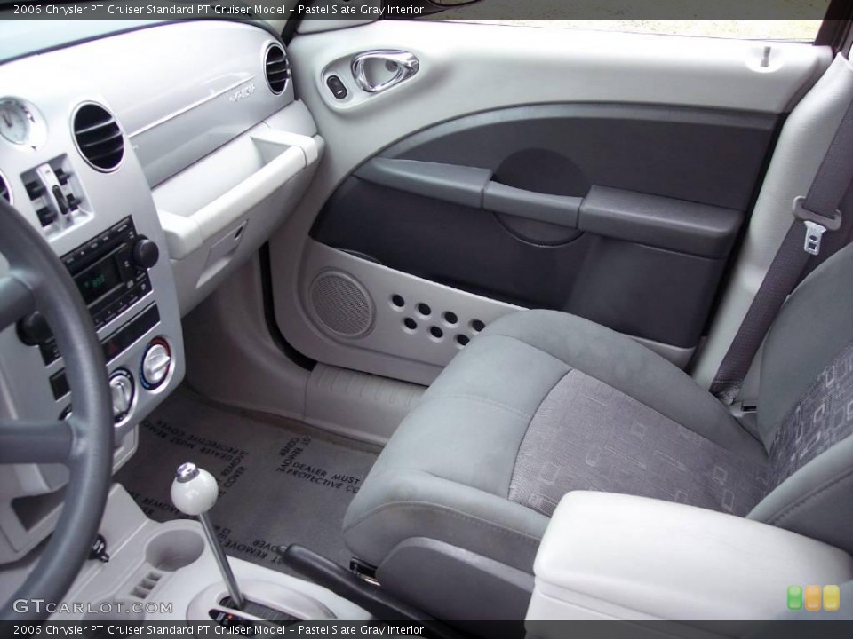 Pastel Slate Gray Interior Door Panel for the 2006 Chrysler PT Cruiser  #5060187