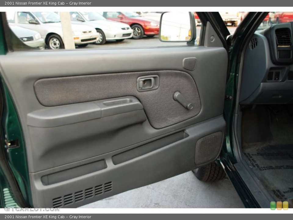 Gray Interior Door Panel for the 2001 Nissan Frontier XE King Cab #50601984