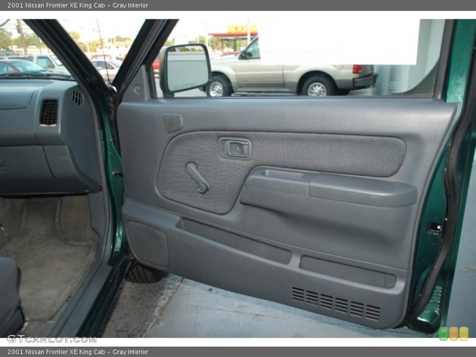 Gray Interior Door Panel for the 2001 Nissan Frontier XE King Cab #50601996