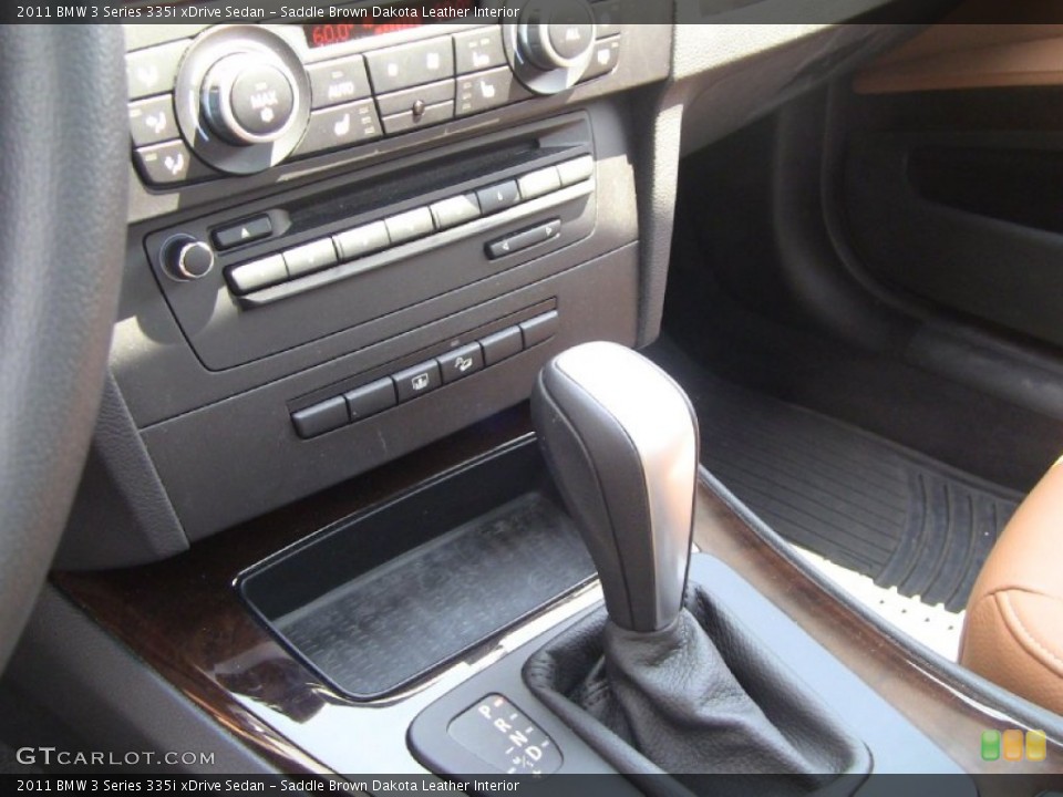 Saddle Brown Dakota Leather Interior Transmission for the 2011 BMW 3 Series 335i xDrive Sedan #50602662