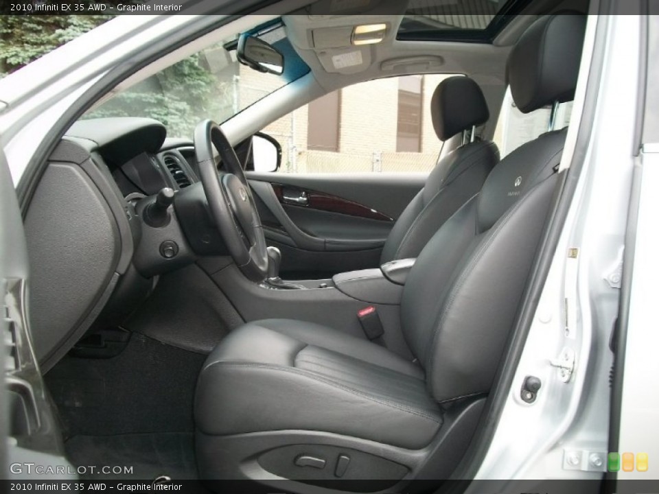 Graphite Interior Photo for the 2010 Infiniti EX 35 AWD #50603376