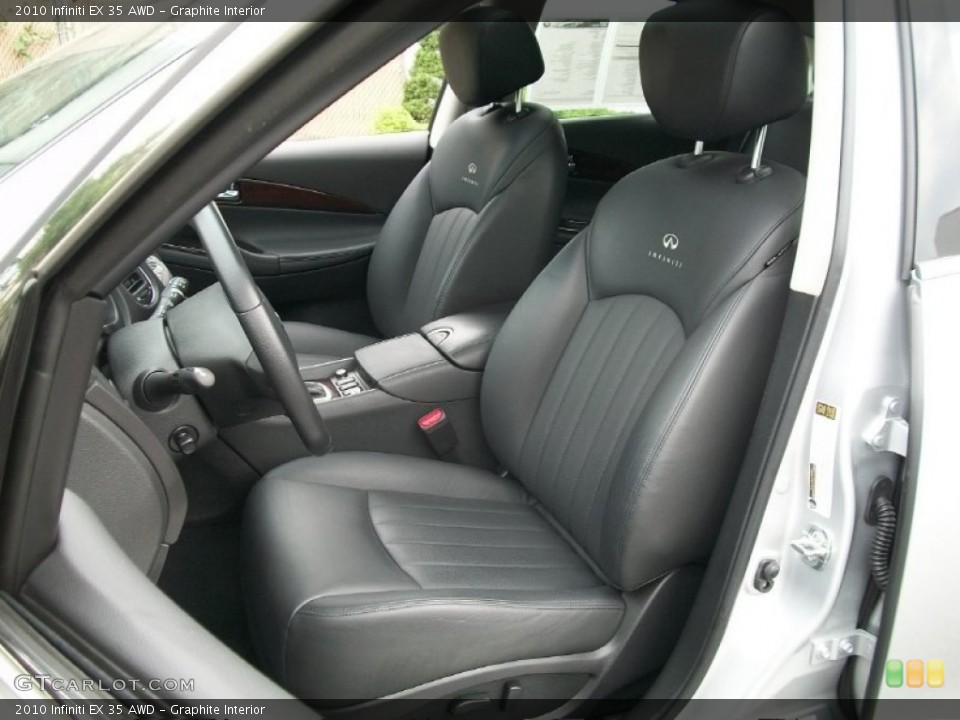 Graphite Interior Photo for the 2010 Infiniti EX 35 AWD #50603394
