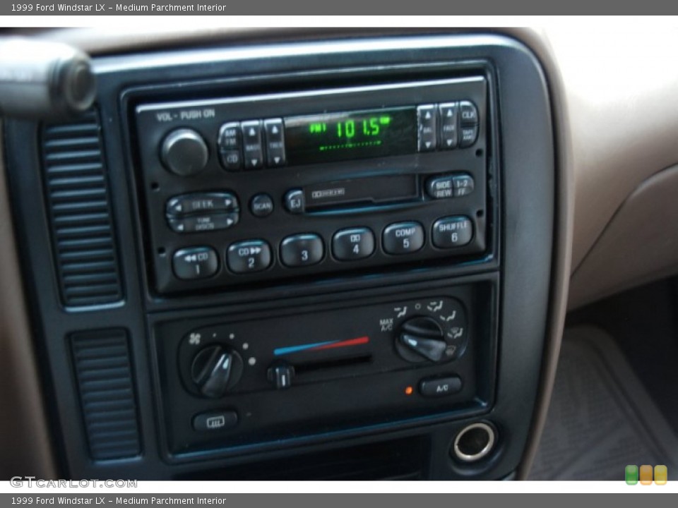 Medium Parchment Interior Controls for the 1999 Ford Windstar LX #50603490
