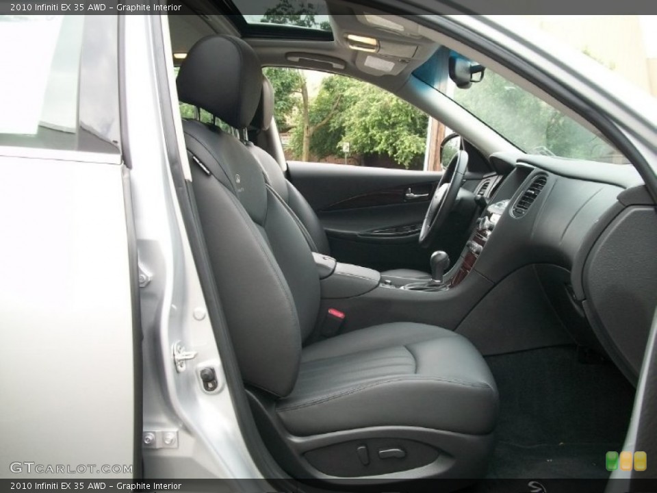 Graphite Interior Photo for the 2010 Infiniti EX 35 AWD #50603623