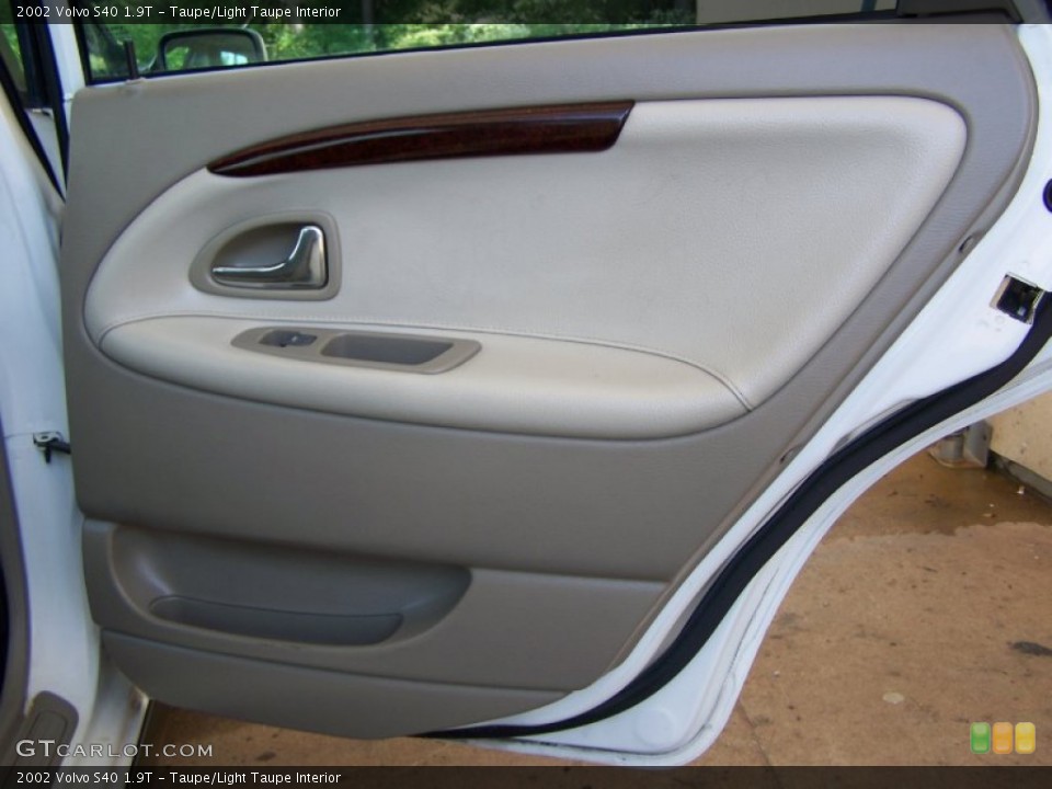 Taupe/Light Taupe Interior Door Panel for the 2002 Volvo S40 1.9T #50603811