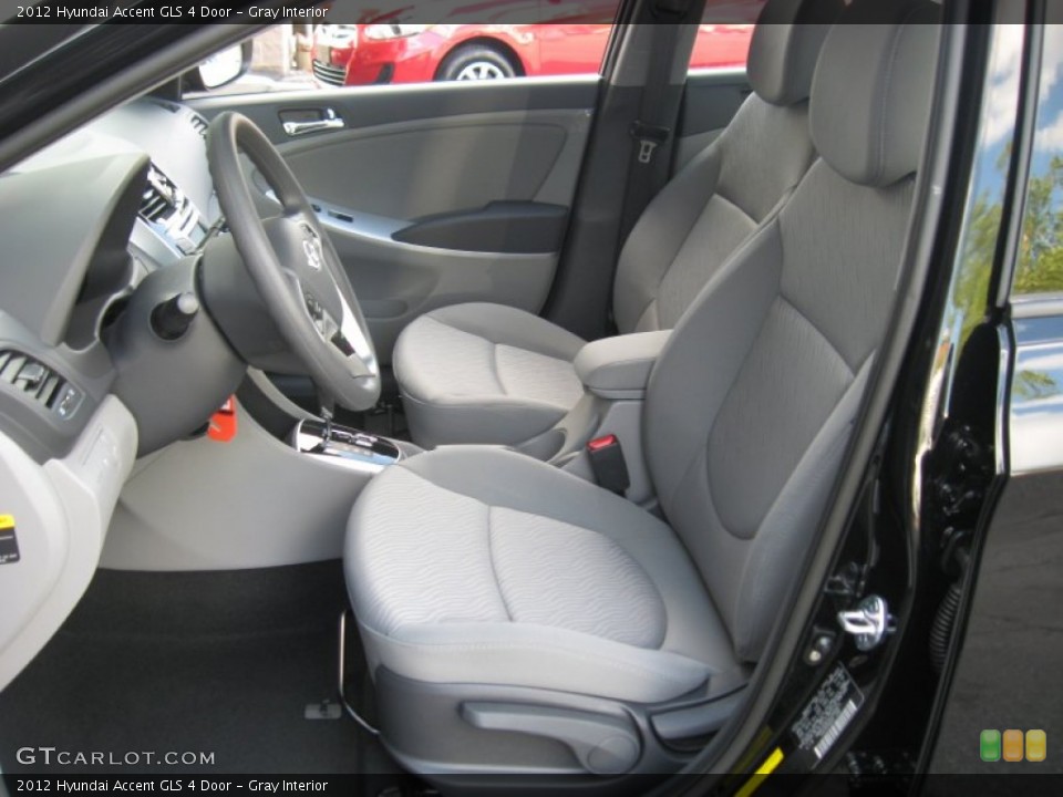 Gray Interior Photo for the 2012 Hyundai Accent GLS 4 Door #50606732