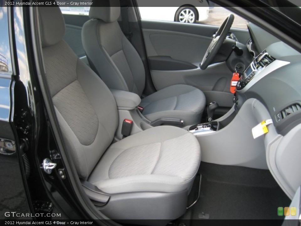 Gray Interior Photo for the 2012 Hyundai Accent GLS 4 Door #50606820