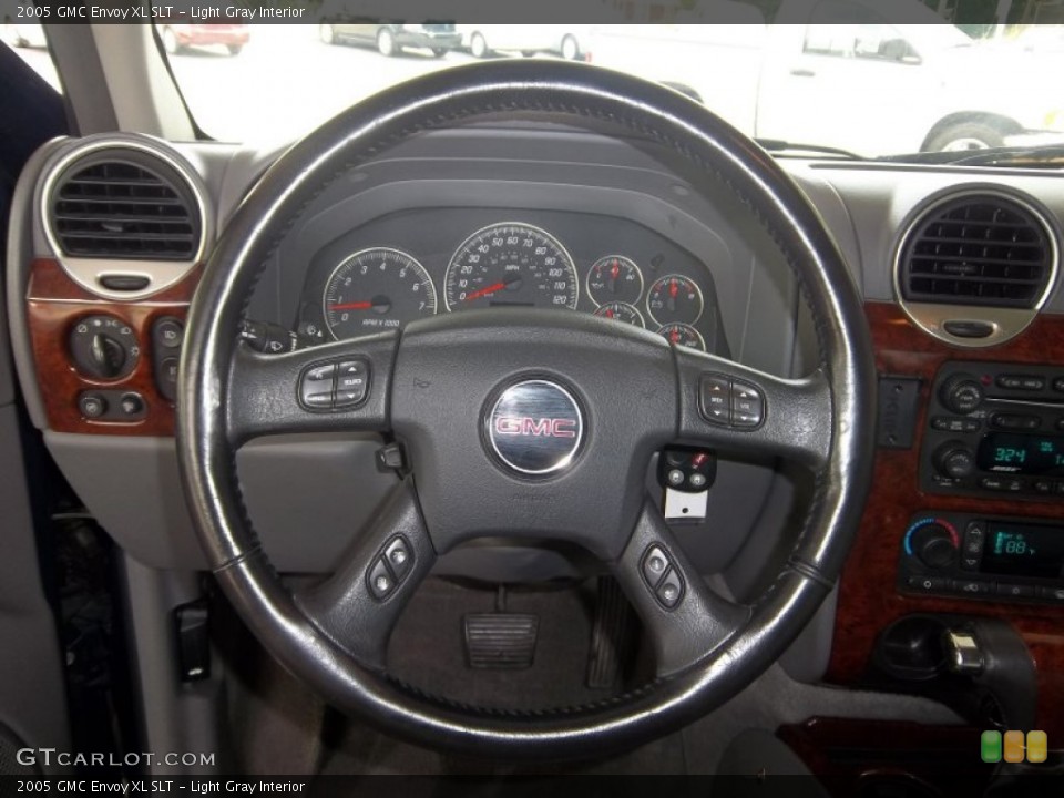 Light Gray Interior Steering Wheel for the 2005 GMC Envoy XL SLT #50607285