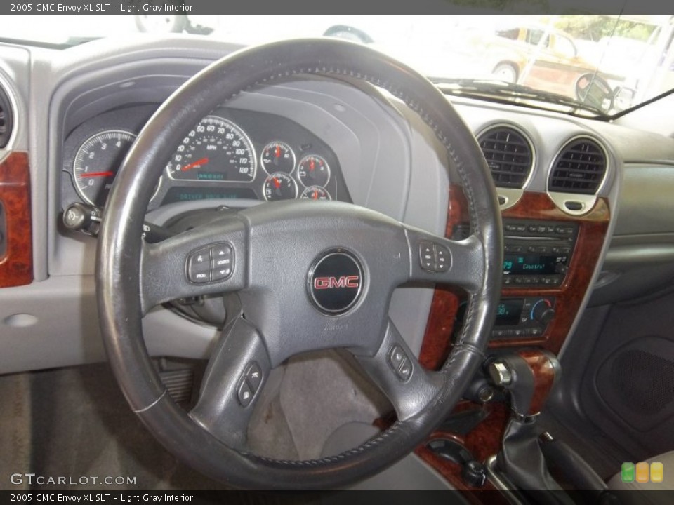Light Gray Interior Steering Wheel for the 2005 GMC Envoy XL SLT #50607414
