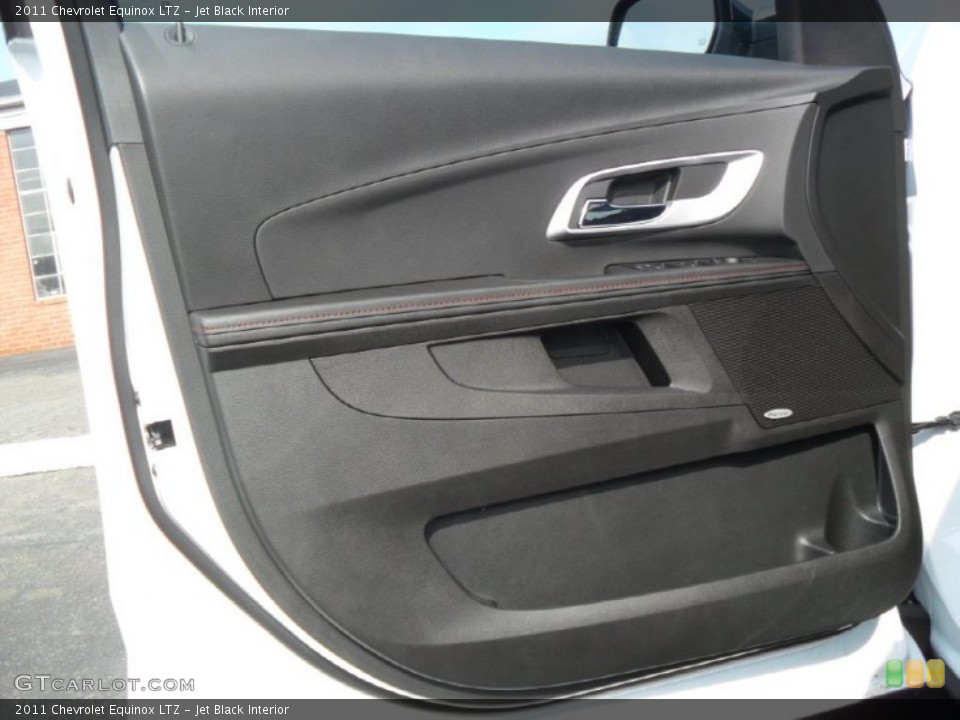 Jet Black Interior Door Panel for the 2011 Chevrolet Equinox LTZ #50608356