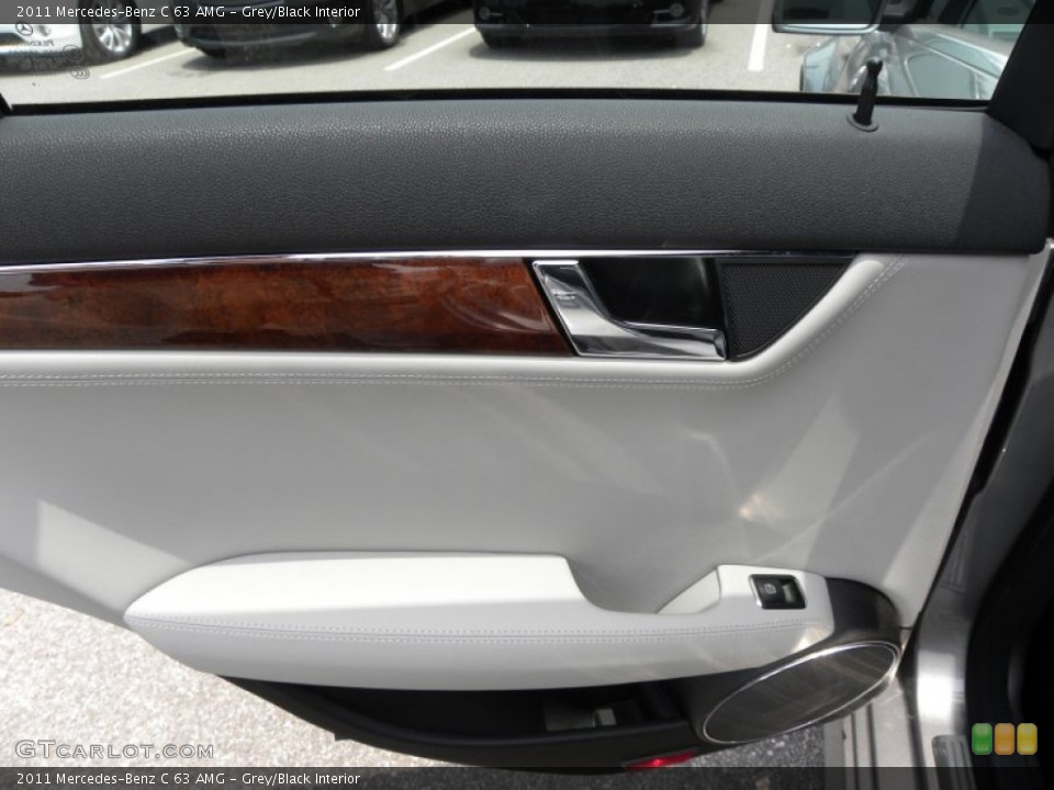 Grey/Black Interior Door Panel for the 2011 Mercedes-Benz C 63 AMG #50608452