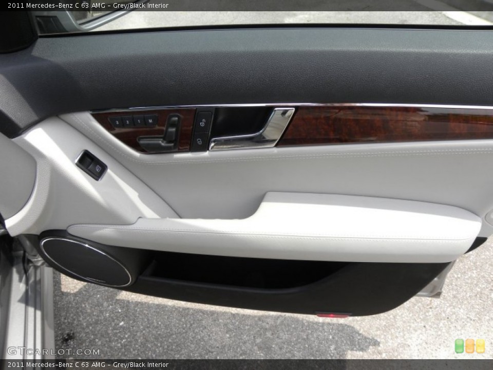 Grey/Black Interior Door Panel for the 2011 Mercedes-Benz C 63 AMG #50608479