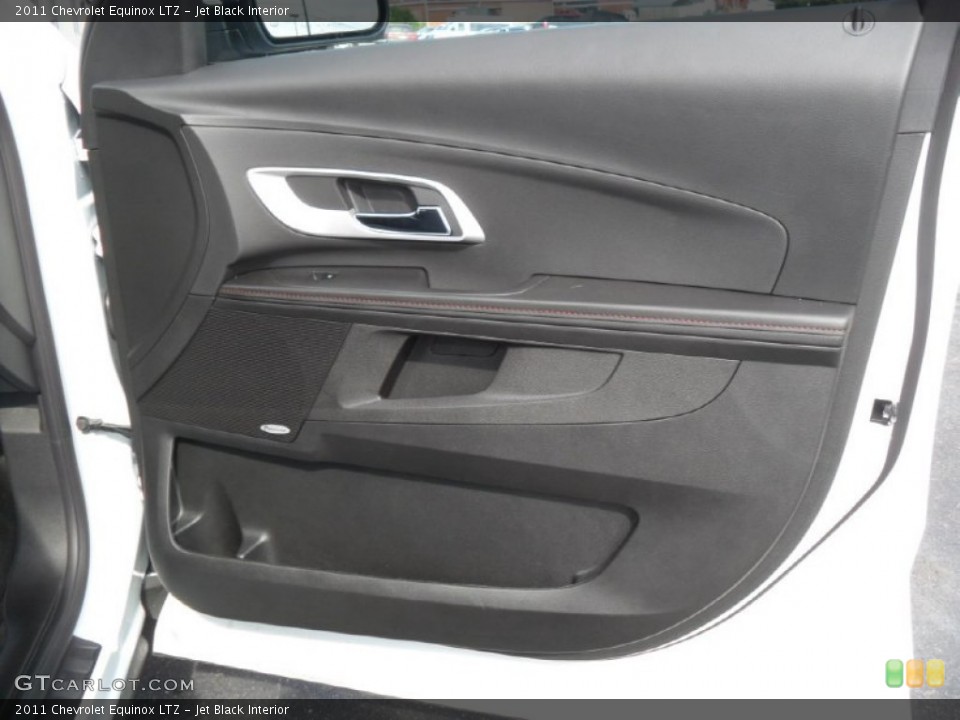 Jet Black Interior Door Panel for the 2011 Chevrolet Equinox LTZ #50608578