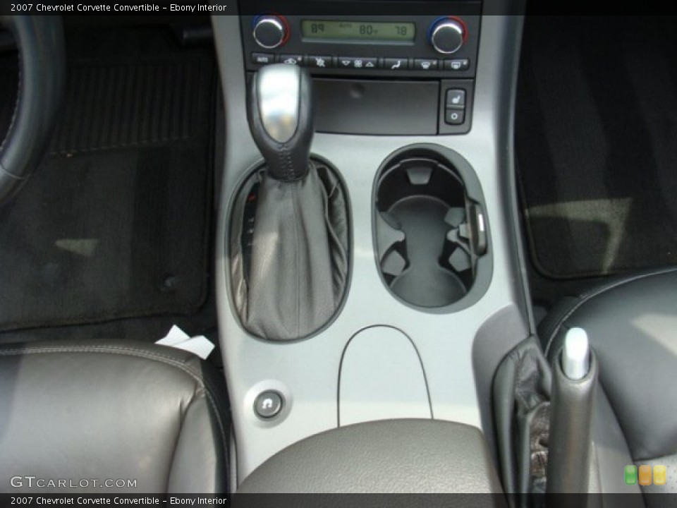 Ebony Interior Transmission for the 2007 Chevrolet Corvette Convertible #50608857