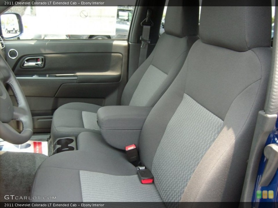 Ebony Interior Photo for the 2011 Chevrolet Colorado LT Extended Cab #50611569