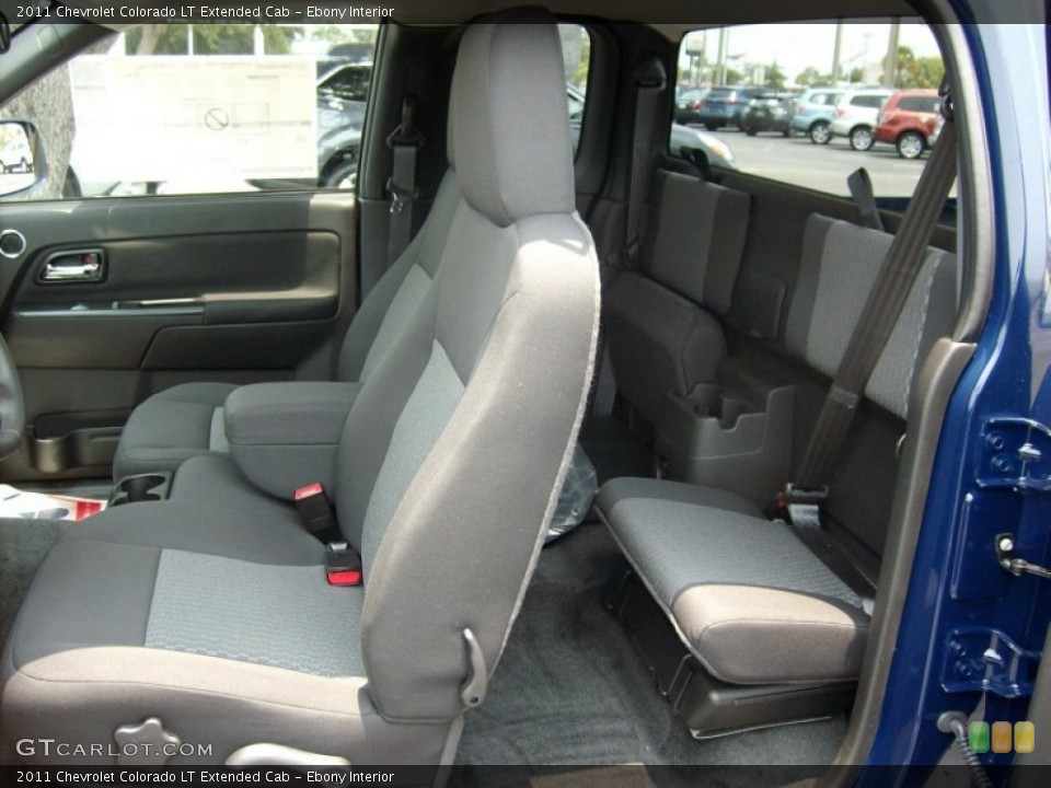 Ebony Interior Photo for the 2011 Chevrolet Colorado LT Extended Cab #50611611
